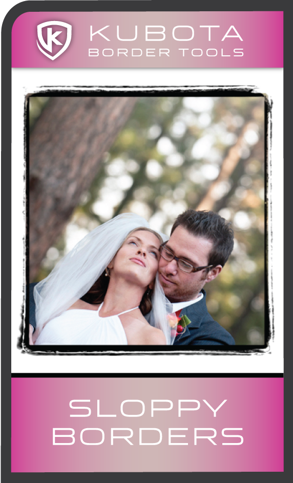 Kubota Sloppy Borders - Photoshop® Frames and Border Actions Pak